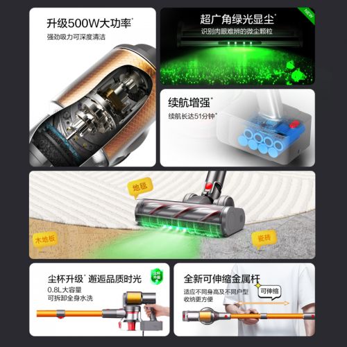 小狗無線吸塵器家用大吸力除螨吸塵機T20 Pro